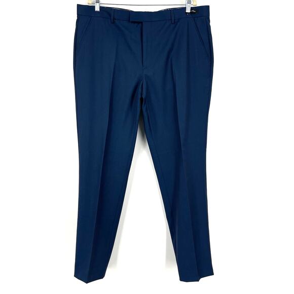 Ted Baker JONVANT Pashion Plain Trouser Pant Teal Blue Men's 40L - Picture 1 of 9